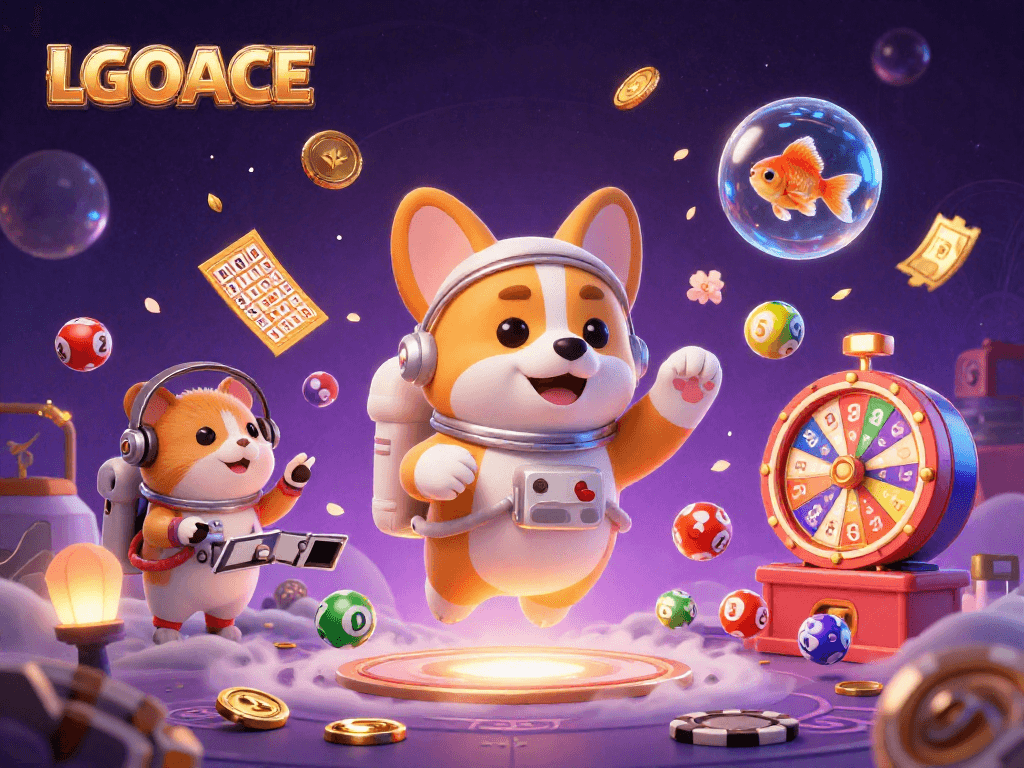 LGOACE transforms gambling with innovative features in this engaging casino scene.