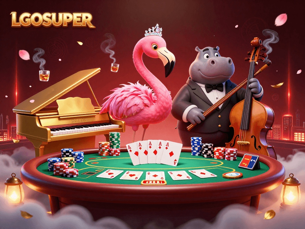 Experience thrilling gameplay at LGOSUPER with vibrant casino ambiance and engaging slots action.