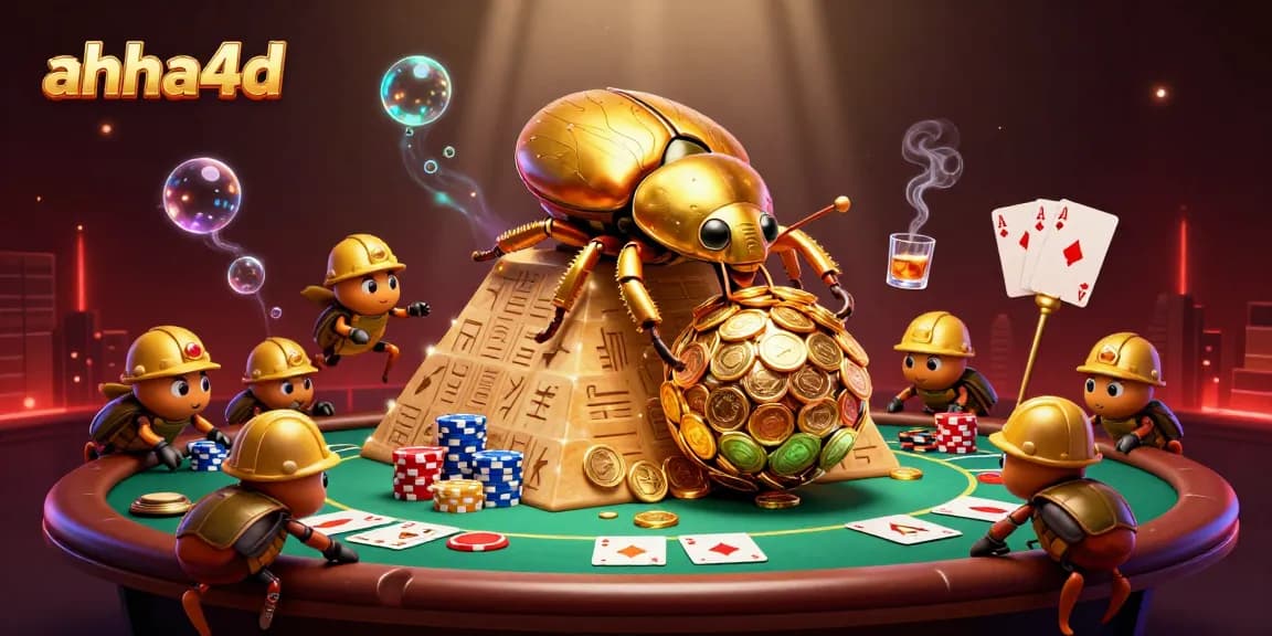 Engage with the exciting world of ahha4d in a vibrant casino scene full of energy and detail.
