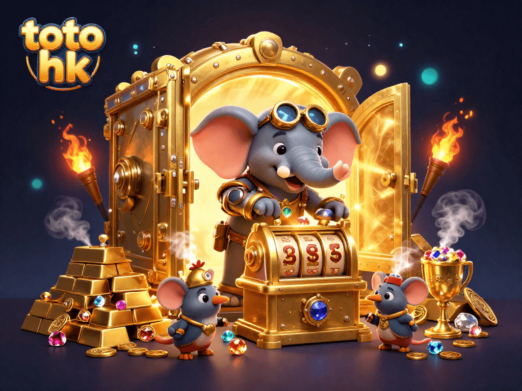 Menangkan jackpot di toto hk dengan slot mesin berkilauan dan banyak harta karun