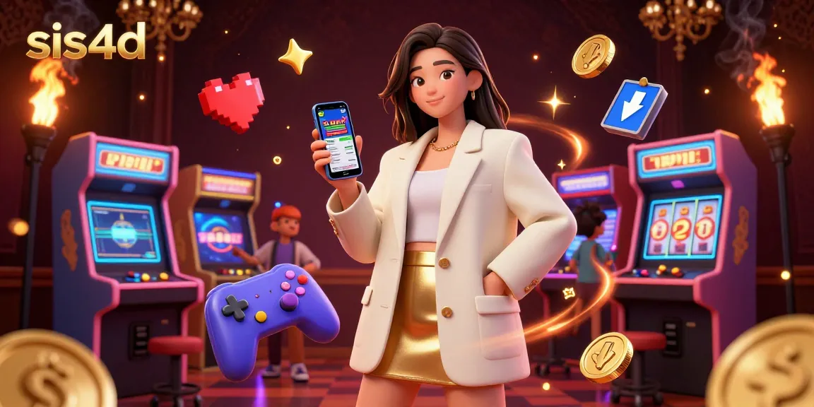 Ikuti permainan slot SIS4D melalui aksi 3D yang dinamis dalam suasana kasino yang hidup.