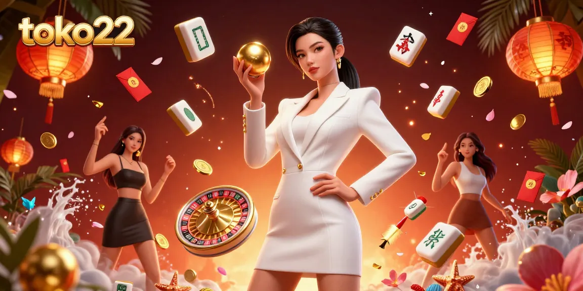 Bet on excitement at toko22 with vibrant casino scenes and engaging gambling action.