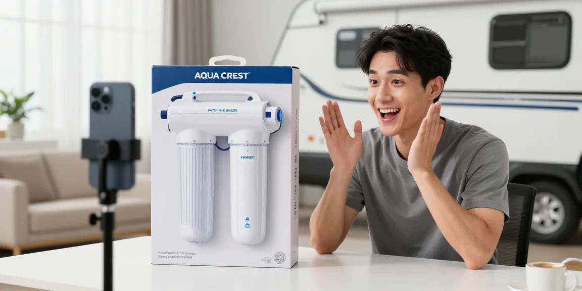 Your AQUA CREST X-Large RV Water Filter Starter Kit for Camping Success