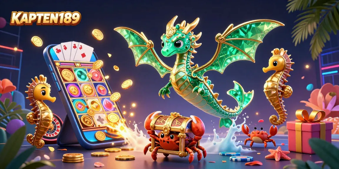 KAPTEN189 menawarkan permainan slot online terbaik dengan elemen magis dalam ilustrasi yang menarik.