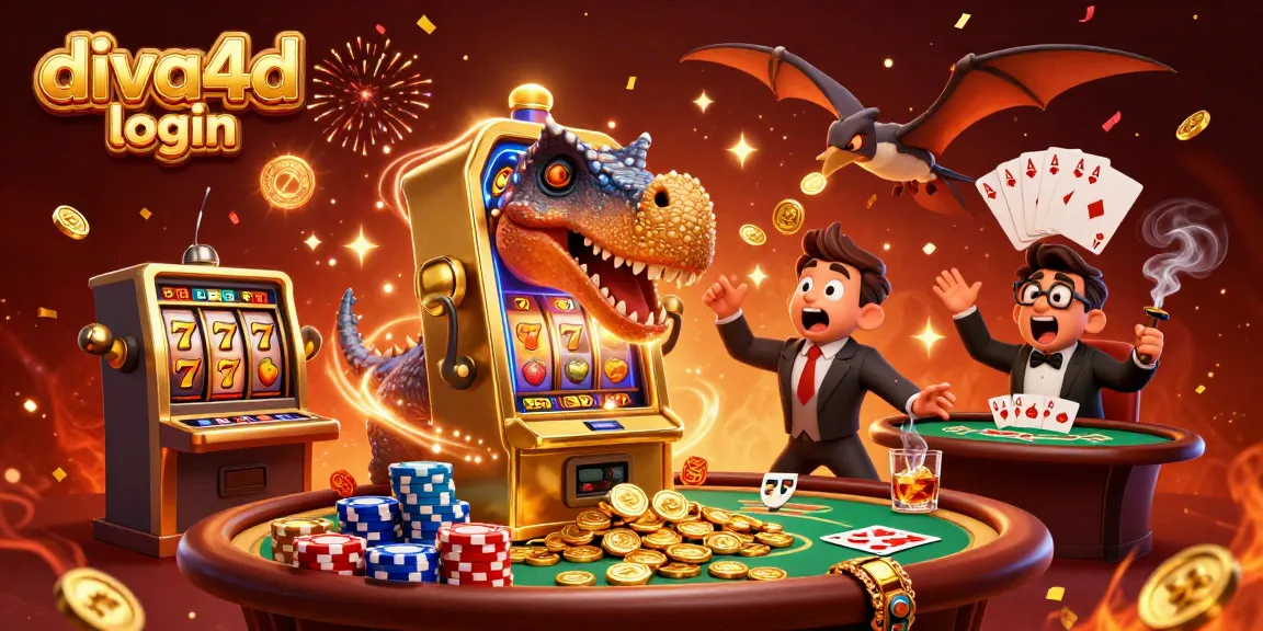 Menangkan jackpot dengan diva4d login saat kepala pachycephalosaurus menabrak mesin slot emas.
