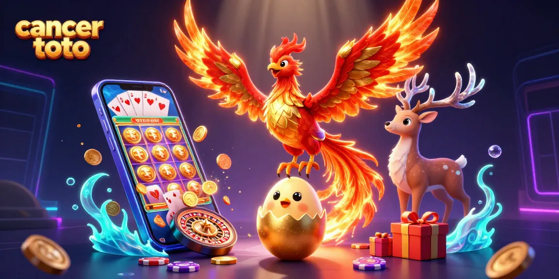 Permainan slot menarik di cancer toto dengan grafis fantastis dan pengalaman bermain tak terduga.