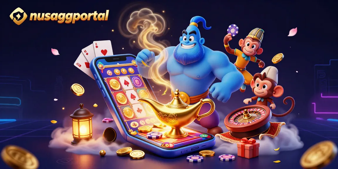 Engage in winning strategies at nusaggportal with a dazzling 3D casino scene filled with adventure and excitement.