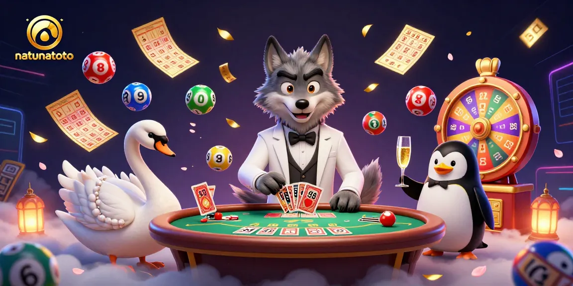 Experience excitement with natunatoto's vibrant gaming atmosphere featuring colorful lottery balls.