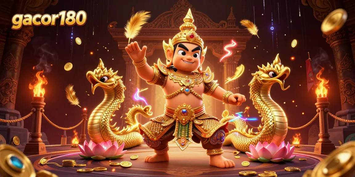 Gacor180; bermain slot dengan karakter penjaga kuil dan naga yang megah.