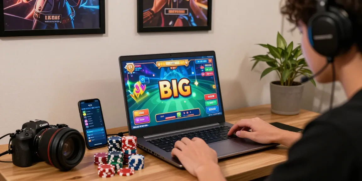 Player enjoying online togel at tempototo with vibrant gaming graphics and excitement.