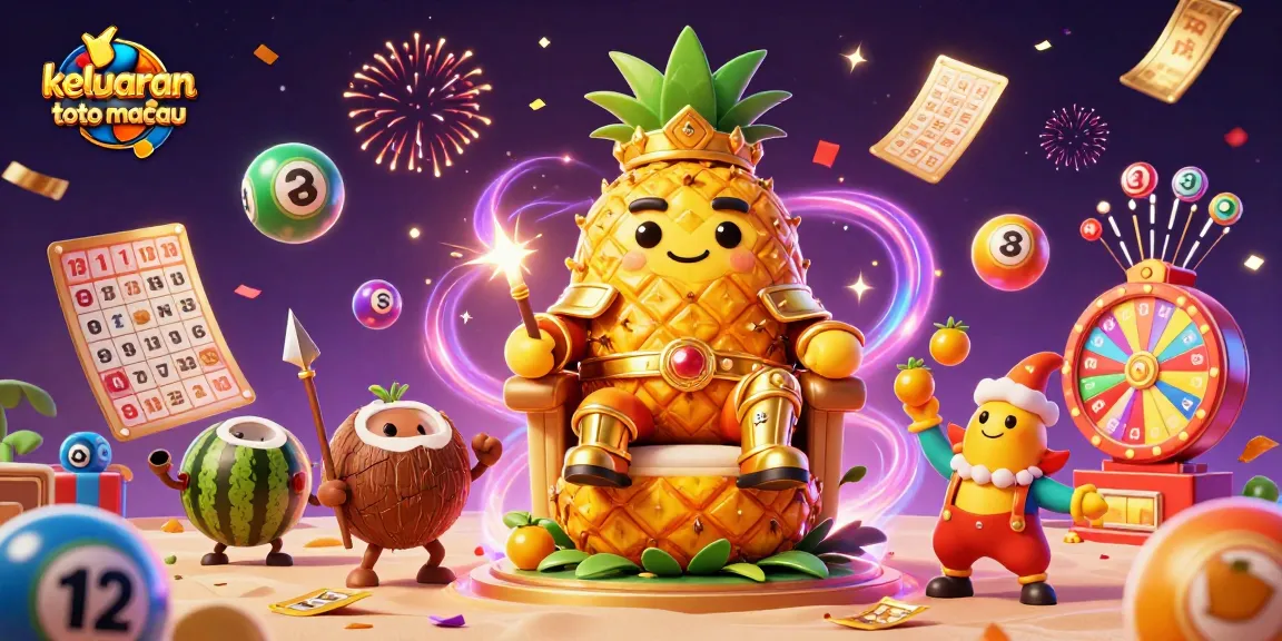 Menangkan keluaran toto macau dengan kartu bingo emas dan bola lotere berwarna di kasino pantai.